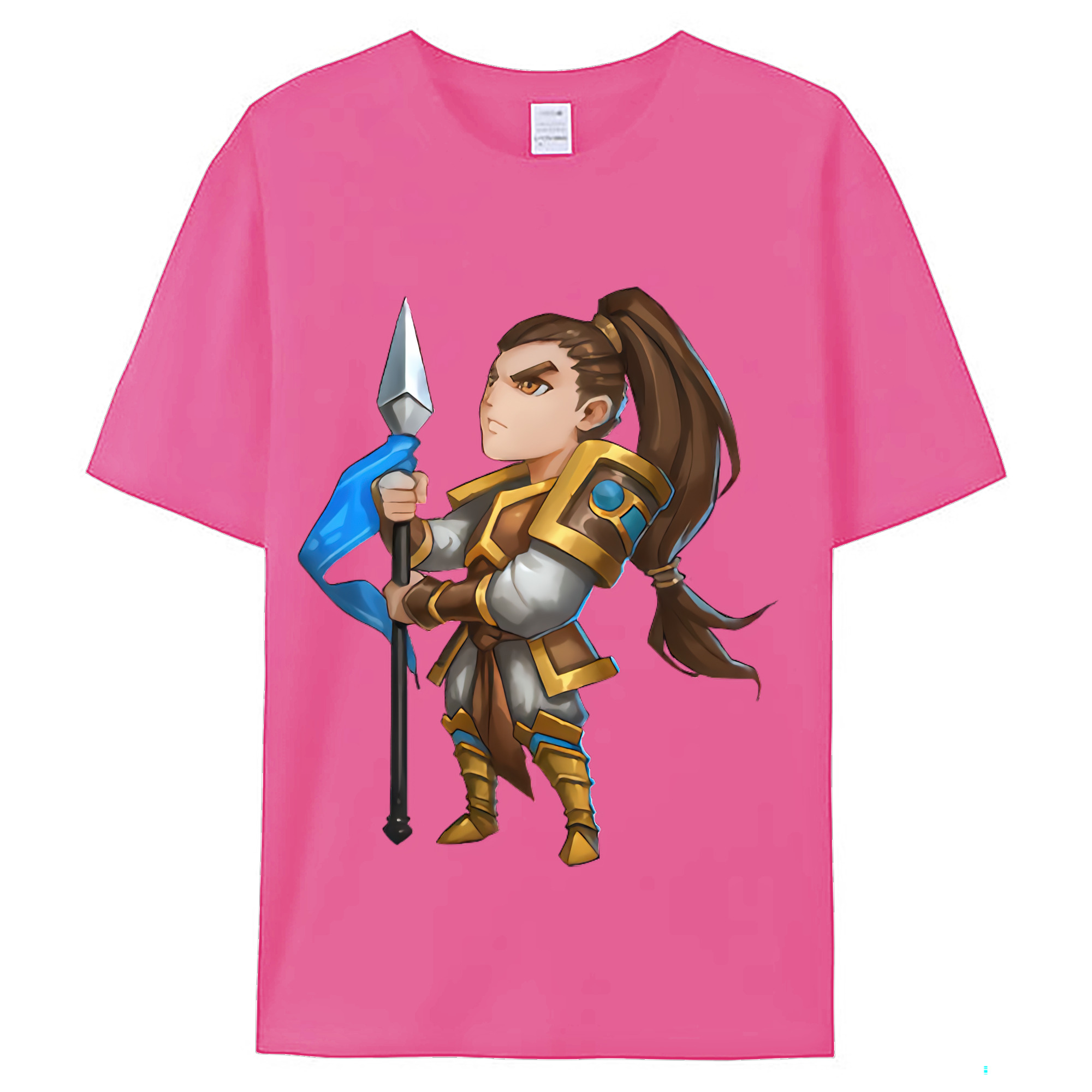（画像用） リーグ・オブ・レジェンド League of Legends LOL レディースカジュアルプリントTシャツ（綿100％）